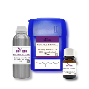 Huile de géraniol naturelle CAS 106-24-1Pure de haute qualité pour la fabrication de parfums et de savons - Product Image 2