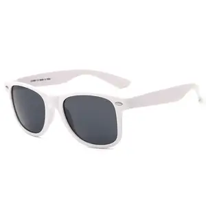 Оптовая продажа брендовых дизайнерских солнцезащитных очков, Черные Квадратные Солнцезащитные очки из переработанного пластика, рекламные женские солнцезащитные очки для мужчин, 2024