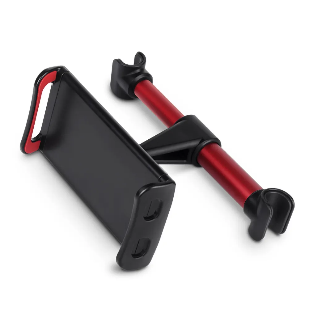 Suporte traseiro de para celular, suporte giratório de 360 graus para apoio de cabeça, suporte para tablet, pc, ipad, acessórios para carro