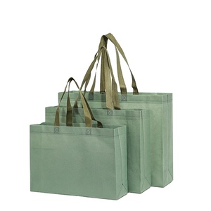 Wholesale Cheap Promotion Colorful logo Printed Custom Size Non <b>Woven</b> <b>Bags</b> Shopping Tote Non <b>Woven</b> <b>Bags</b> with Custom Printed logo - Product Image 1