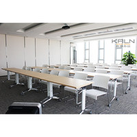 Meubles de bureau en métal personnalisables de haute qualité, design moderne, table de formation et de réunion, durable, revêtement en poudre OEM, garantie de 6 ans