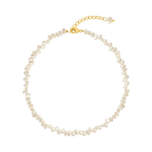 2022 di vendita calda collana di perle d'acqua dolce bianco naturale regolabile perle di perle barocche <span class=keywords><strong>s</strong></span> bracciale <span class=keywords><strong>Set</strong></span> per donna - Product Image 5