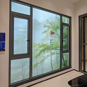 Deioux Waterproof Anodized Aluminum <b>Swing</b> Opening Casement Window with Slim Aluminum <b>Frame</b> Profile for Hurricane Zone Homes - Product Image 2