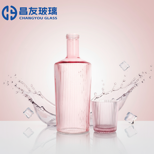 Custom Luxury Glass Spirit Bottle 500ml/700ml/750ml Leak Proof Screw <strong>Cap</strong> for Rum <strong>Vodka</strong> Whisky Gin Liquor - Product Image 1