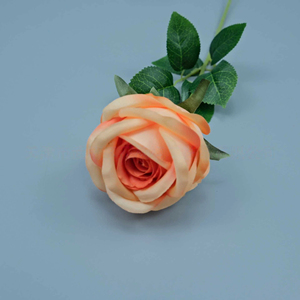 Rosa Artificial de Terciopelo Realista con Tallo Individual, Rosa Reina para Decoración de Bodas, Flores Artificiales Decorativas al por Mayor - Product Image 5