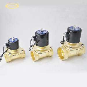 24VDC/110V/220VAC 2w 1/4 3/8 1/2英寸隔膜电动电磁阀常开/常闭 - Product Image 5