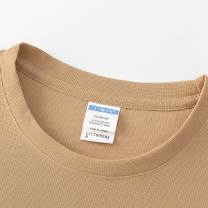 เสื้อยืดคอกลมซัมเมอร์ แห้งเร็ว ผ้าฝ้าย ใส่สบาย คุณภาพสูง 270gsm ผ้าฝ้าย 100% เนื้อหนา ซักแบบ Monkey Wash ทรงโอเวอร์ไซส์ - Product Image 2
