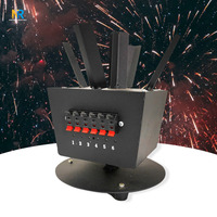 Système de tir de feux d'artifice froids d'intérieur à télécommande 8 canaux AC 110V-240V