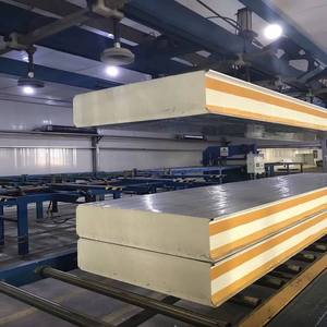 Panneau sandwich <span class=keywords><strong>EPS</strong></span> au design contemporain, ignifuge, pour murs extérieurs métalliques et murs sandwich pour chambres froides, idéal pour les hôpitaux et les écoles - Product Image 6