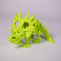Squelette de dinosaure articulé imprimé en 3D, figurine mobile T-Rex, Triceratops, Raptor, décoration de bureau, vente en gros