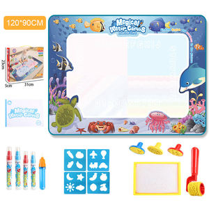 Edad 2-4 años y 5-7 años Niños Tela educativa Dibujo Doodle Mat para pintar con bolígrafos mágicos Caja embalada - Product Image 5