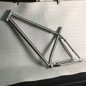 ลดราคาพิเศษ โครงจักรยานไทเทเนียมแบบขับเคลื่อนด้วยสายพาน Oem 29 Plus และระบบ Rohloff Sliding Dropouts - Product Image 5