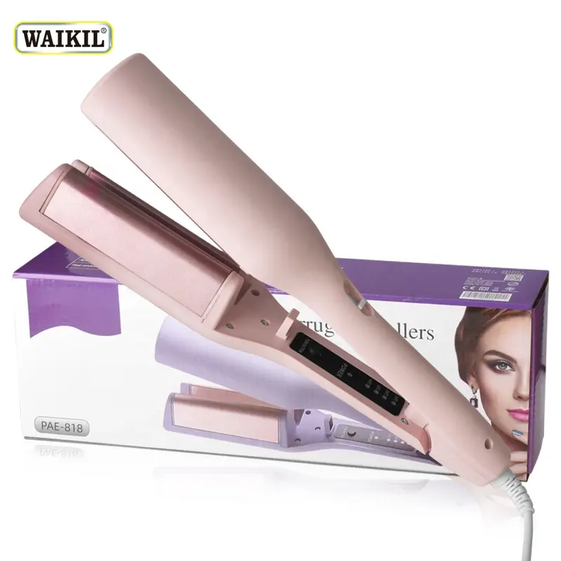 WAIKIL New 32mm Hair Curler Wavy Hairstyle Tools Women's Roll Hair Curler Electric Lazy Hair Curler Hot Sale