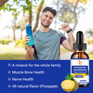 Gotas Líquidas de Potasio y Magnesio con CoQ10 y Complejo de Vitamina B, Ayudan a Mejorar la Concentración y la Relajación Muscular - Product Image 5