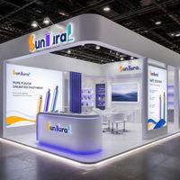 Système de stand modulaire en tissu tendu 20-20 pour salons professionnels, stands d'exposition et stands événementiels
