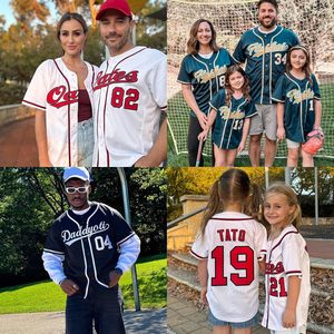 Custom Stripe <b>Baseball</b> Jersey Unisex Adult Personalized Stitched Name Number Teamname Breathable Sport Apparel - Product Image 2