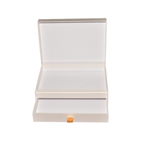 Boîte cadeau calendrier de l'avent en papier rigide personnalisée avec logo en feuille d'or, pour emballage de cosmétiques, avec couvercle à charnière