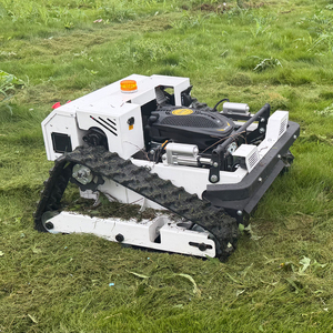 Livraison gratuite, tondeuse à gazon tout-terrain approuvée CE EPA, machine agricole à chenilles en caoutchouc, tondeuse à gazon robotisée télécommandée - Product Image 4