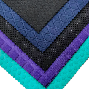 강화된 엠보싱 네오프렌 원단 모래 방지 및 방수 접이식 피크닉 담요 대형 비치 매트 야외용 - Product Image 4