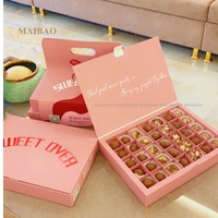 Boîte de traiteur jetable en kraft grand format, personnalisable, pour thé de l'après-midi, emballage recyclable pour biscuits, snacks et desserts