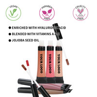 OCHAIN Personnalisé Votre Marque Longue Durée Étanche Marque Privée Cosmétiques Surligneur Maquillage Fard À Paupières Liquide Paillettes