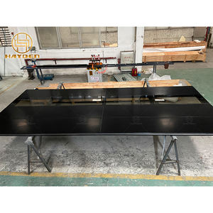 باب مرآب كهربائي معزول مقاوم للماء لنظام الألومنيوم بالكامل ، باب مرآب بمرآة سوداء ، لوح زجاجي بمحرك مزدوج ، باب مرآب - Product Image 6