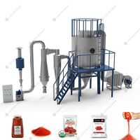 Fabrieksmatig aangepaste, zuinige, hoog-efficiënte, goedkope tomatenpoederproductielijn, 1~60 ton per uur.