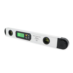 शेहे 225 डिग्री कोण फाइंडर 400 मिमी भावना स्तर मापने गेज मीटर एल्यूमीनियम मिश्र धातु डिजिटल गोनीमीटर इलेक्ट्रॉनिक प्रोट्रैक्टर - Product Image 3