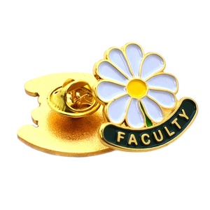 Werbe bär Panda Dragon vergoldet Metall Abzeichen Kunst <span class=keywords><strong>Vase</strong></span> Blume harte Emaille zurück 3d Metall Anstecknadel - Product Image 3