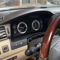 Cluster Digital 12.3 inci untuk Toyota Hiace 2019-2024 instrumen dasbor mobil Panel Cluster pengukur kecepatan pemutar Multimedia LCD