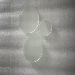 Verre de visée rond laminé 2+2 mm en gros, verre de protection d'instrument à haute transmission pour compteurs d'eau, de gaz et automobiles - Product Image 1