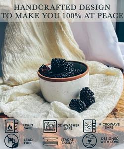 Ramequins en céramique <span class=keywords><strong>pour</strong></span> four, 4 oz, 6 oz, 8 oz, plats à pâtisserie colorés, plats à pâtisserie sûrs <span class=keywords><strong>pour</strong></span> le pudding, la crème brûlée, le <span class=keywords><strong>soufflé</strong></span>, la crème anglaise, la crème glacée - Product Image 3