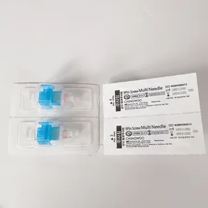 Meso pistola anti-envelhecimento hidratante, removedor de rugas, mesoterapia, pistola, peças de filtro e 5 pinos 32g, agulhas de 9pin para injetor vital 3