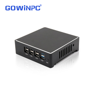 Mini PC sin Ventilador de Nivel Básico, Intel Bay Trail N2840 J1800 J1900, Montaje VESA, HDMI, VGA, para Sala de Conferencias, Video Wall