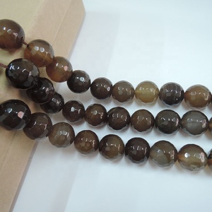 <span class=keywords><strong>Agata</strong></span> <span class=keywords><strong>Marrone</strong></span> 14 mm, Pietra Naturale per Creazione di Gioielli Fai-da-Te - Product Image 6