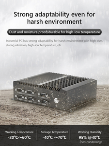 Công nghiệp mới không quạt nhúng hộp PC J1900/3855/3865 Core i3/i5/i7 điện năng thấp Bộ vi xử lý nhiều cổng USB OEM ODM - Product Image 6