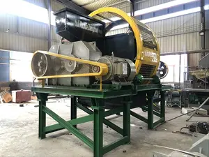 Nhà Máy Cao Su Lốp Shredder Giá Chất Thải Lốp Xe Máy Tái Chế Nhà Máy Phế Liệu Lốp Tái Chế Dây Chuyền Sản Xuất