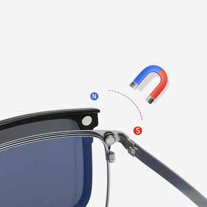 <span class=keywords><strong>Gafas</strong></span> de sol polarizadas 3 en 1 <span class=keywords><strong>para</strong></span> hombre y mujer, <span class=keywords><strong>gafas</strong></span> de sol magnéticas de Metal, <span class=keywords><strong>Clip</strong></span> <span class=keywords><strong>magnético</strong></span>, monturas de <span class=keywords><strong>gafas</strong></span> <span class=keywords><strong>graduadas</strong></span> - Product Image 5