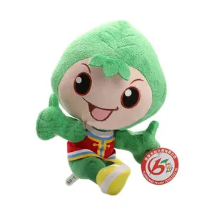 CE ODM OEM Handmade Fabric Doll National Mascot Image Customized Made Mascot Toy Custom Plush Doll