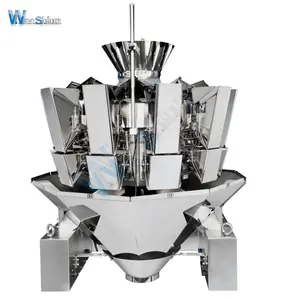 Computer Combination Weighing for Solid Strip Block Flaky Granule Packing Machine with Multi-head Weigher