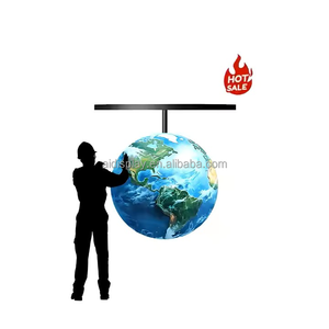 Best Seller P1.2 Pantalla LED esférica Innovadora Pared de video visible de 360 grados Diámetro 1m <span class=keywords><strong>2m</strong></span> 3M 4m Pared de esfera publicitaria - Product Image 2