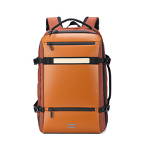 Sac à dos pour ordinateur portable imperméable antivol avec fermeture éclair, multifonctionnel, pour les voyages d'affaires, écologique, grande capacité, logo personnalisé