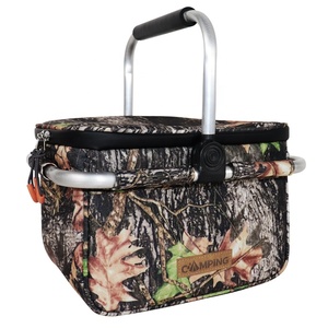 Sac isotherme pliable imperméable en polyester Senda 900D avec cadre en aluminium, logo personnalisé, panier de pique-nique isolé, vente en gros - Product Image 3