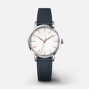 Women Quartz <b>Watch</b> 30mm Case Stainless Steel Movement Customized logo Dial Genuine Leather Lady <b>Watches</b> Wholesale - Product Image 1