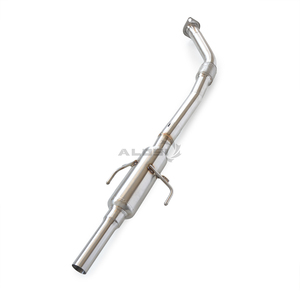 Tuyau d'échappement avant haute performance en acier inoxydable poli de haute qualité pour Mazda6 2.3 (<span class=keywords><strong>GG</strong></span>/GY) 2002-2008 avec résonateur – <span class=keywords><strong>Mod</strong></span>èle parfait - Product Image 4