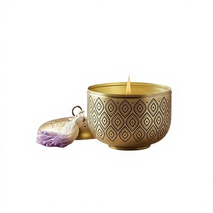 Modern Iron Tea Light Votive Candle Holder Handmade Eco-Friendly Home Decoration Indian Factory Made - Product Image 1