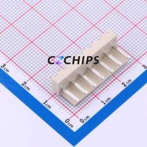 HC-VH-7A7-M Wire-to-Board Pin Header Through hole Component (THT),P=3.96mm Connector 1x7P 3.96mm Through Hole VH - Product Image 1