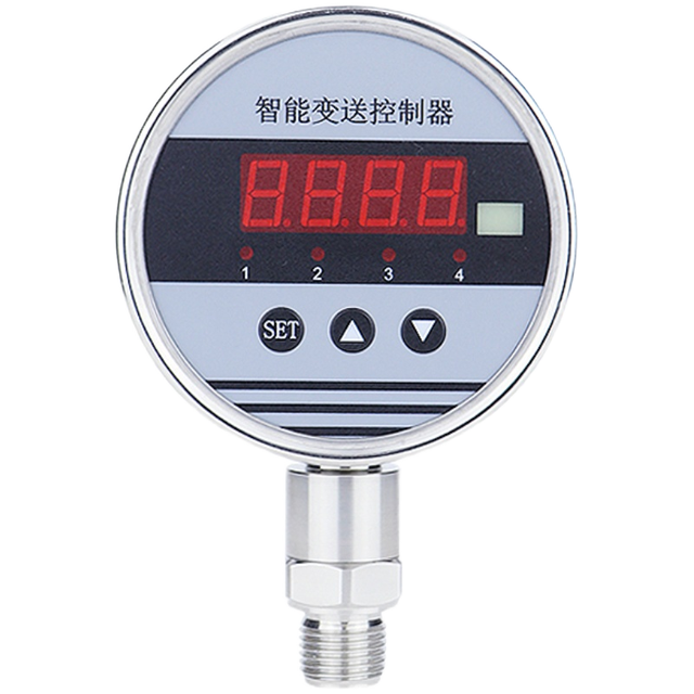 SENTEC PW440 Gas Pressure Controller Gauge Control Explosion-proof Electronic Pressure Switch with Aluminum Alloy +24V 60 Mpa