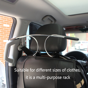 Accroche-tête universel pour siège de voiture, crochet métallique pour vêtements de véhicule veste costumes <span class=keywords><strong>chemises</strong></span> Holer cintre pour voiture - Product Image 3