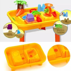 Juguete De <span class=keywords><strong>Playa</strong></span> creativo para bebé, caja De arena y agua De verano para niños, juguetes De <span class=keywords><strong>Playa</strong></span> al aire libre, juego familiar, 2023 - Product Image 5